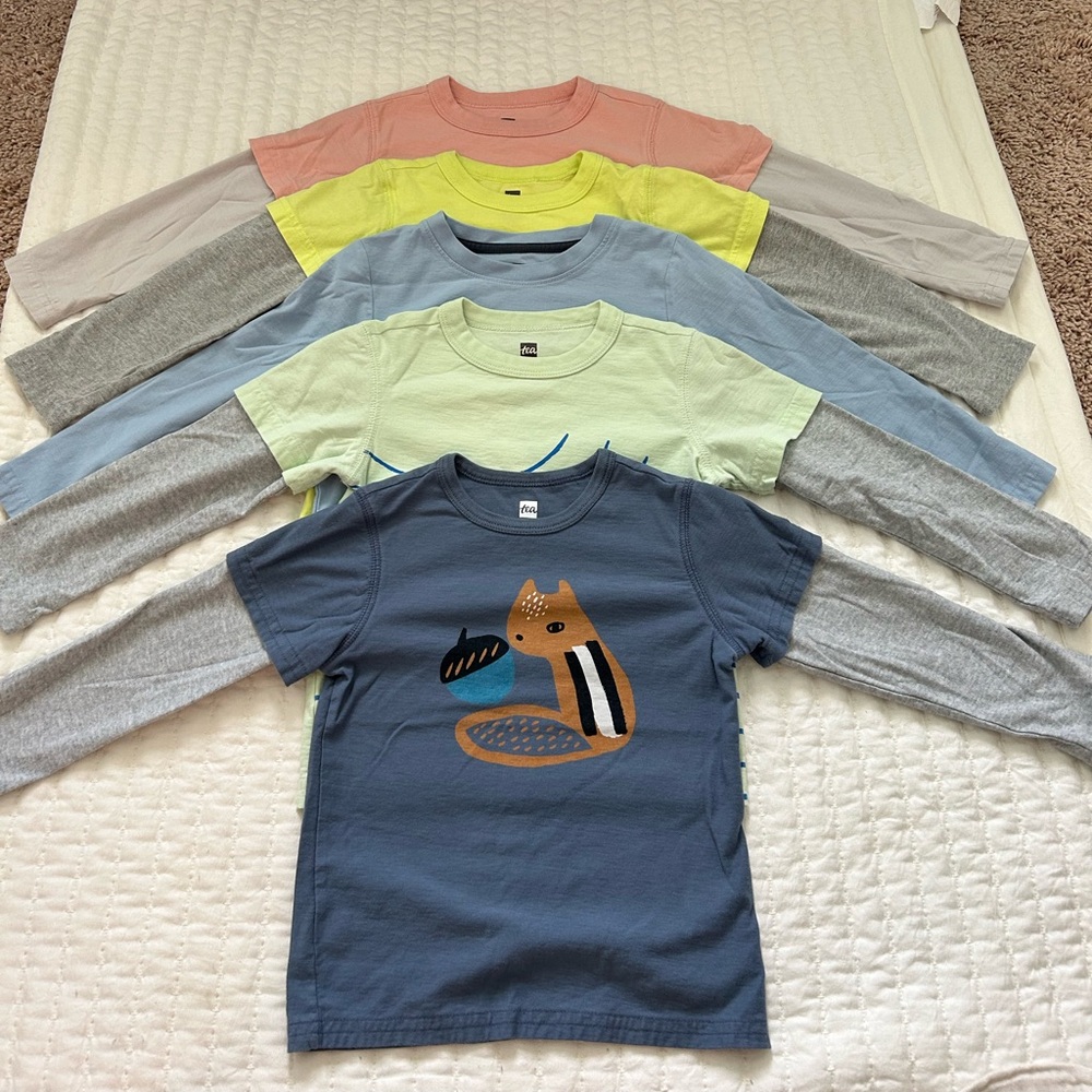Sz 3/3T Tea Collection Shirts